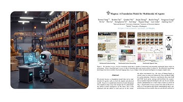 Magma: A Foundation Model for Multimodal AI Agents—Grooving through 2D and 3D (CVPR 2025)