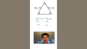 Equilateral Triangles Fast Example #Shorts