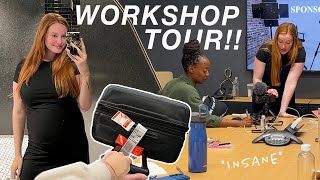 I WENT ON TOUR!! // Where I've been the last few weeks, hosting workshops in 6 cities!