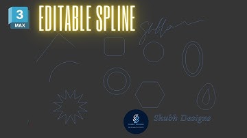 Day 4: Editable Spline in 3ds Max: Complete Guide with Shortcuts and Tricks |#hindi #3d #3dsmax