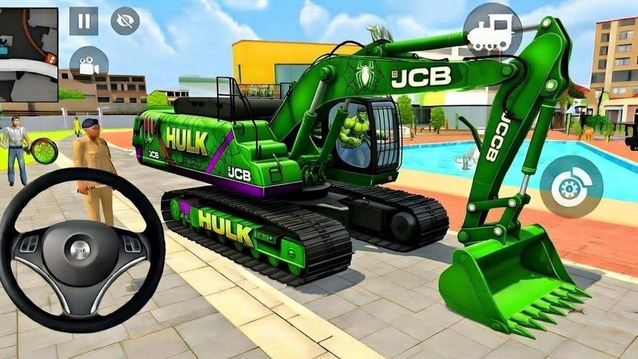 🕷️Hulk Popline & Squid , Spider 3D Game🤩Indian Thift Auto Simulator🤑Purchase Lot's of Scary Teacher