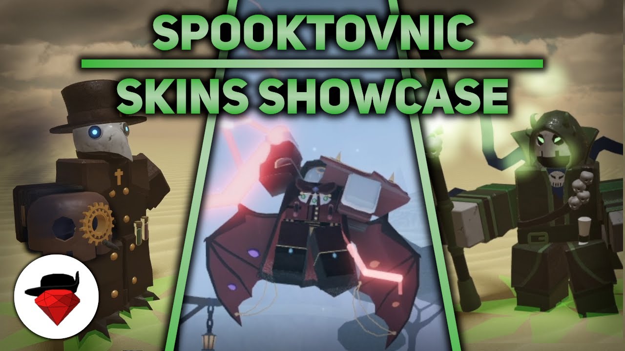 All Spooktovnic (and Normal) Skins Skins Showcase Tower Galactica [ROBLOX] YouTube