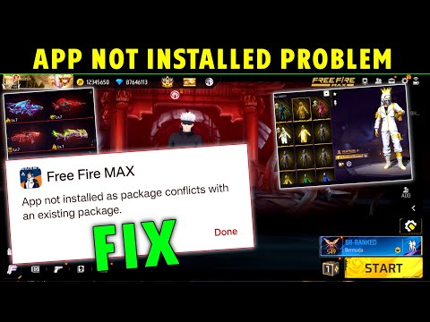 Free Fire Max App not Installed As Package Conflicts With An Existing package|Astute App Not Install