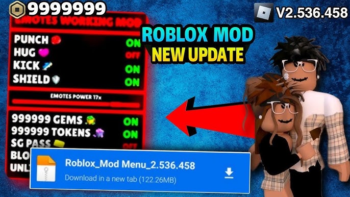 Roblox Mod Menu v 2.536.458  Speed Hack, WallHack, NoClip And MORE!!! 