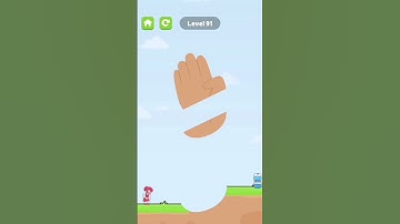 If you have brains,this is easy bro slice to save😎 game play level 91