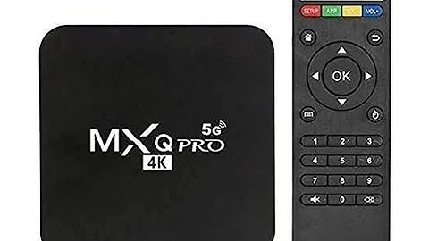 How to set screen orientation in  Portrait mode in android box MXQ PRO 4K ..