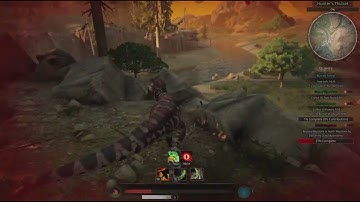 Path of Titans: Pachy bonks rex off a cliff and kills it