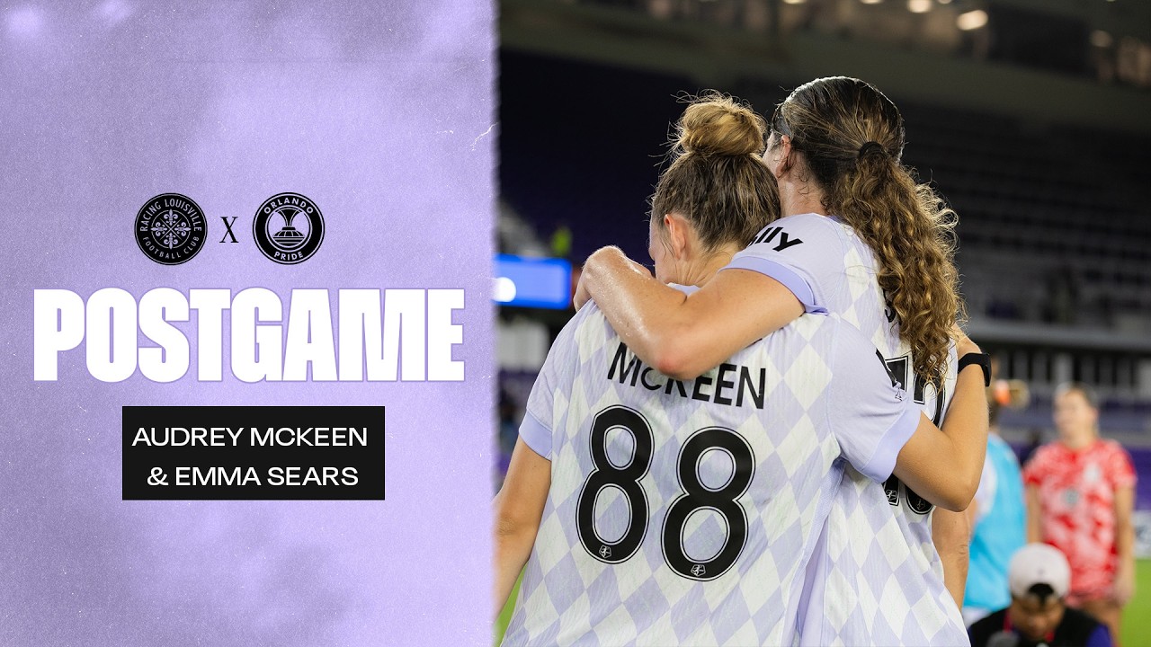 'We're building on good momentum' | Emma Sears & Audrey McKeen Postgame at Orlando Pride | 8.7.26