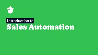Introducing sales automation!