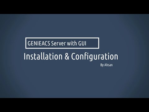 V4 - How To Install GenieACS (TR-069) Server with GUI on Ubuntu Server 18.04.3 For Mikrotik EcoSys