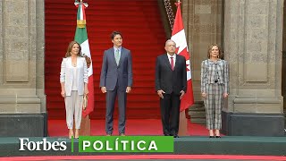 AMLO cierra cumbre con reunión bilateral con Trudeau