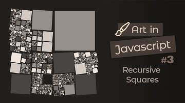 Art in Javascript - Recursive squares - Threejs tutorial