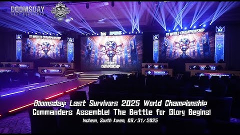 Doomsday: Last Survivors 2025 World Championship Official Recap Video