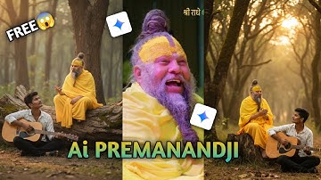 Trending Ai Premanand Photo Editing | Nano Banana Ai | Gemini Photo Editing 