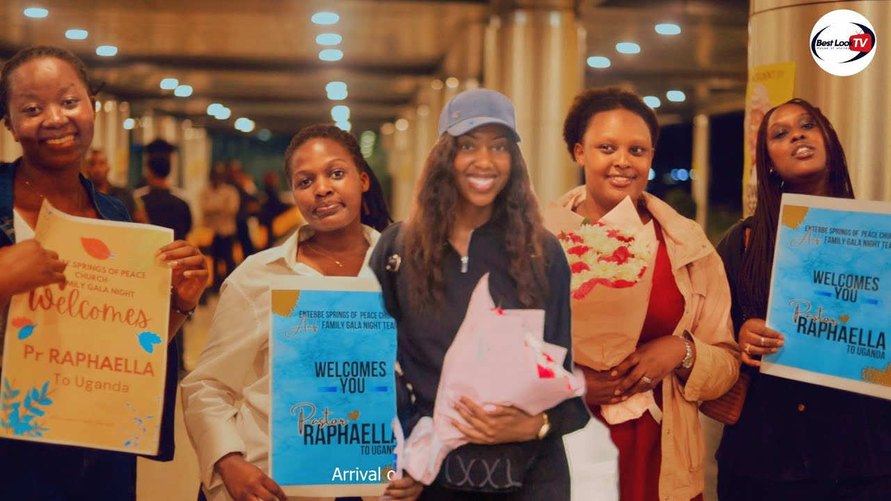 ARRIVAL OF PASTOR RAPHAELLA IN UGANDA - YouTube