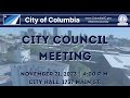 City council meeting  november 21 2023