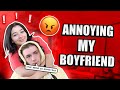 ANNOYING MY BOYFRIEND WHILE HE PLAYS VIDEO GAMES *HE GOT MAD*