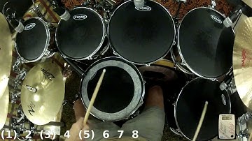 DRUM LESSONS MADE EASY- learn how to play the Triple Paradiddle...