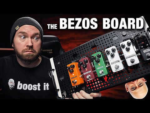 The BEZOS BOARD - A Full AmazonBasics Pedalboard | GEAR GODS