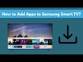 How to Add Apps to Samsung Smart TV?