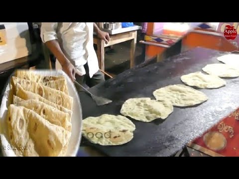 CHAPATHI | Eight Chapatis in single Tawa | fluffy spongy chapathi recipe | APPLE STREET FOOD
