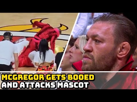 Conor McGregor sends Heat mascot to ER during NBA Finals Game ...