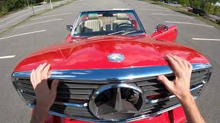 1988 Mercedes Benz 560SL Walkaround and Drive 1988 Mercedes 560 Sl