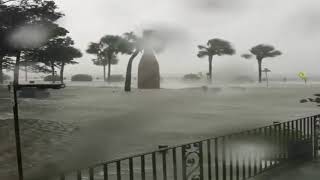 Irma's Hitting Charleston Tide! Scary Scenes!!
