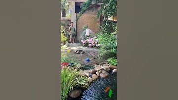 Máy móc vật tư nông nghiệp tự động! Hệ thống tưới Tháp Xanh