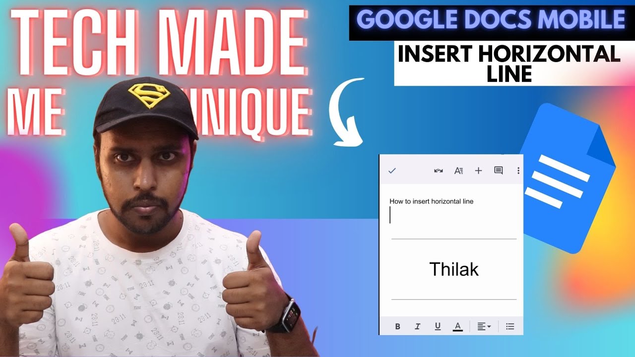 How To Insert Horizontal Line In Google Docs Mobile How To Add How To Insert Horizontal Line In Google Docs Mobile How To Add