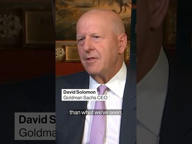 Goldman Sachs CEO Is worried about US spending #shorts