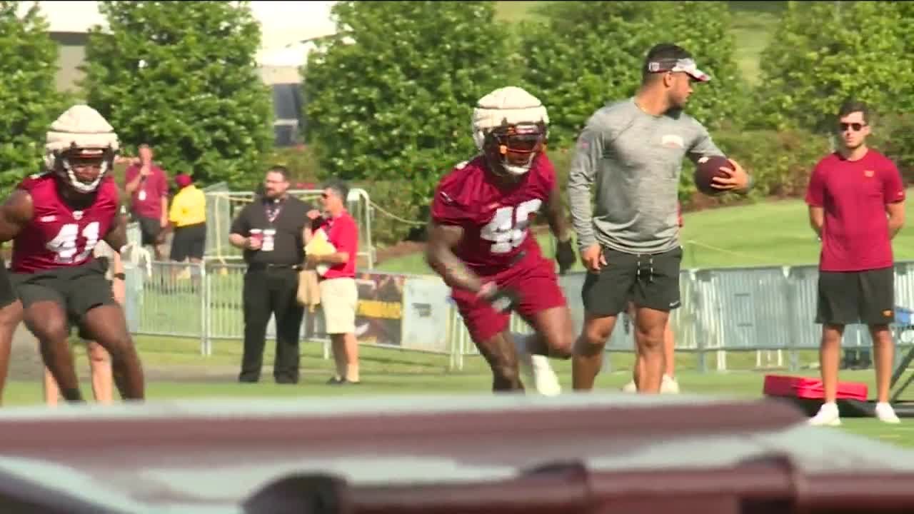 Highlights from Day 2 of Washington Commanders Training Camp
