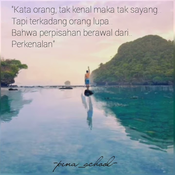 Story wa literasi 30 detik keren puisi baper