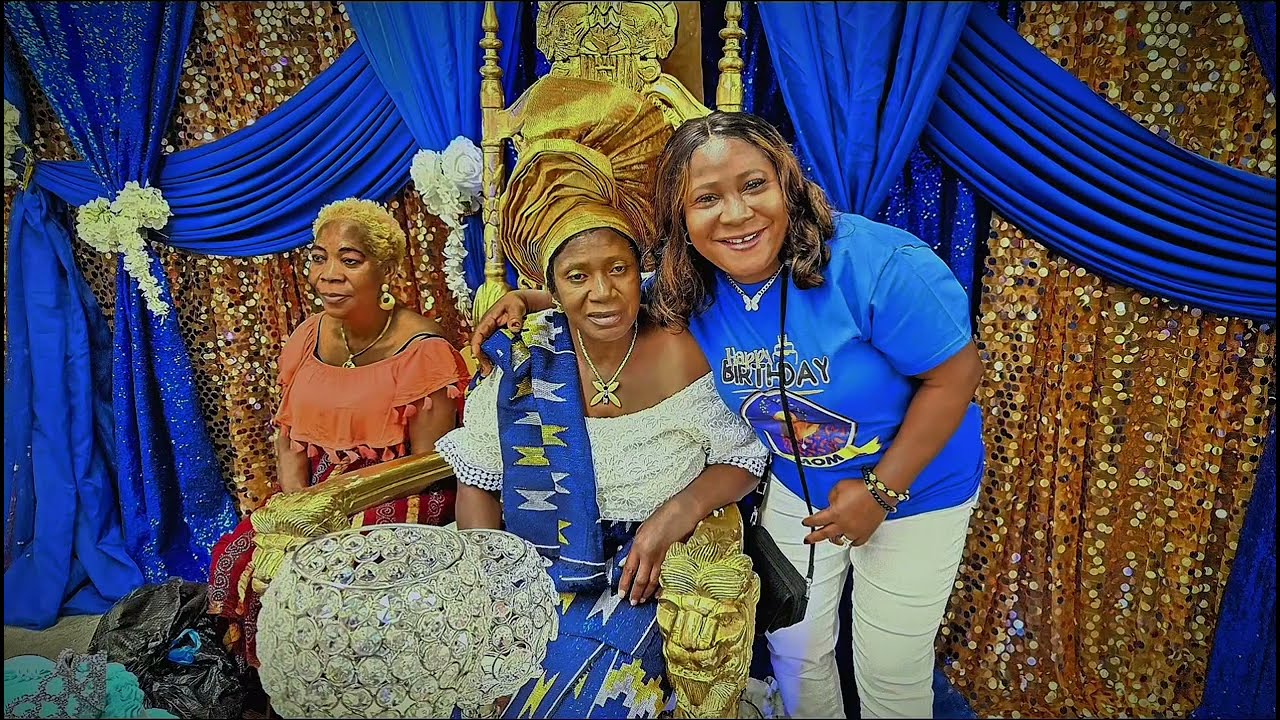 The Honoring of Mother,Rebecca Yormie,  by her children doing  her 63 years  birthday celebration.