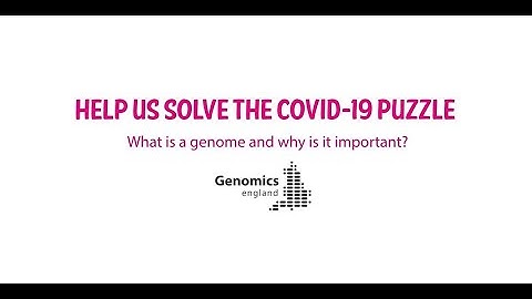 Help us solve the COVID-19 puzzle: What is a genome and why is it important?