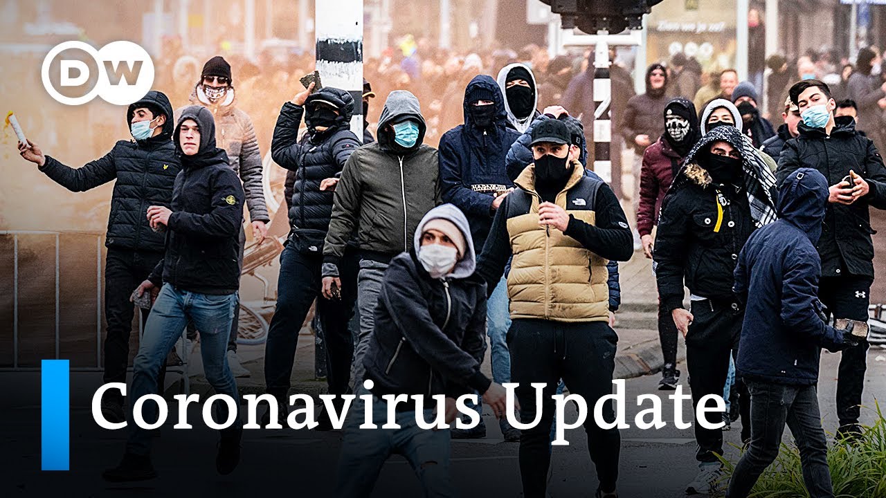 Germany fears attacks on vaccination centers +++ COVID restrictions spark riots in the Netherlands