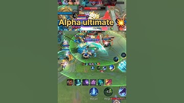 Alpha ultimate 💥 #mobilelegends #mlbb #moba5v5 #shorts #ytshorts