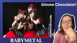 LucieV Reacts for the first time to BABYMETAL - ギミチョコ！！- Gimme chocolate!! (OFFICIAL)