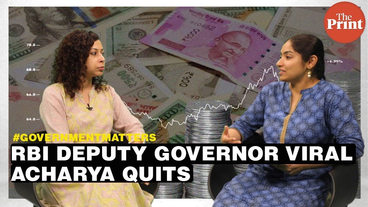 RBI deputy governor Viral Acharya quits, highlights central bank-Modi govt rift