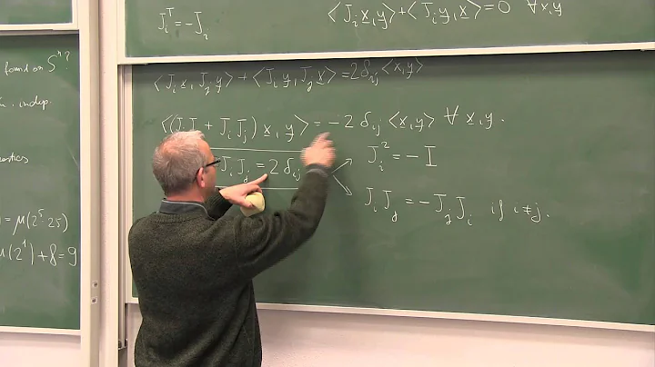 Vector Fields on Spheres and Clifford Algebras
