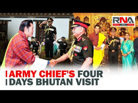 Why Is India’s Army Chief in Bhutan? COAS General Upendra Dwivedi’s Key Visit Explained