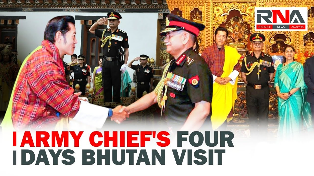 Why Is India’s Army Chief in Bhutan? COAS General Upendra Dwivedi’s Key Visit Explained