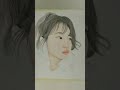 Hoyeon jung  drawing artwork funny fyp beautiful shorts instagram reels