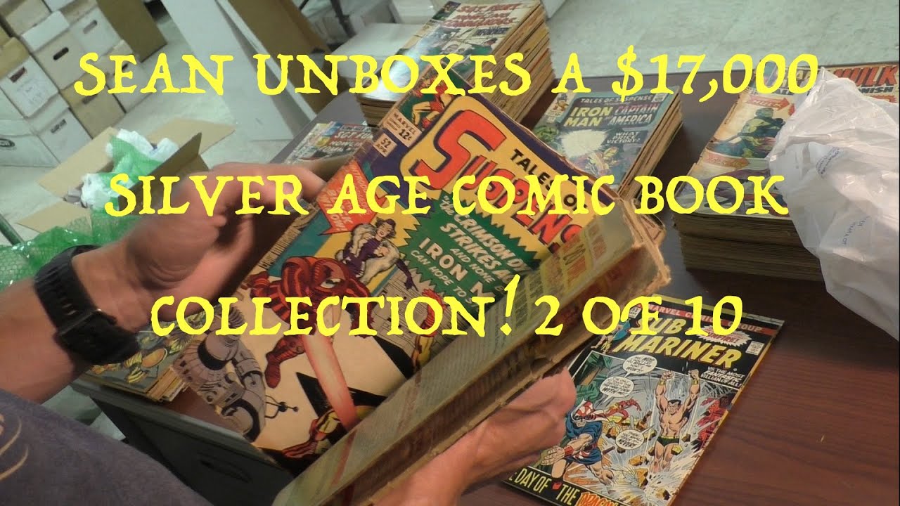 Vintage Comic Book Unboxing: Box 2 of 10, $17,000 Collection! | SellMyComicBooks.com