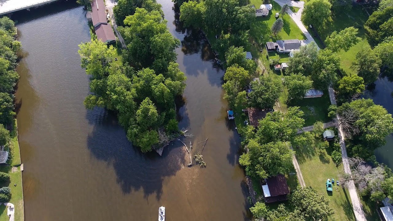 Buffalo Indiana Park, Island & Canals "Magic Memories" by Russell