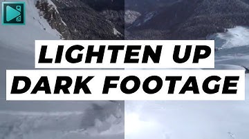 Lighten Up Dark Video Footage | VSDC Free Video Editor Tutorial