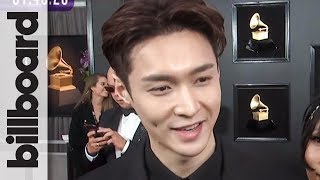 Lay Zhang on First Grammys & Hopes for Performing at The Show in The Future | Grammys