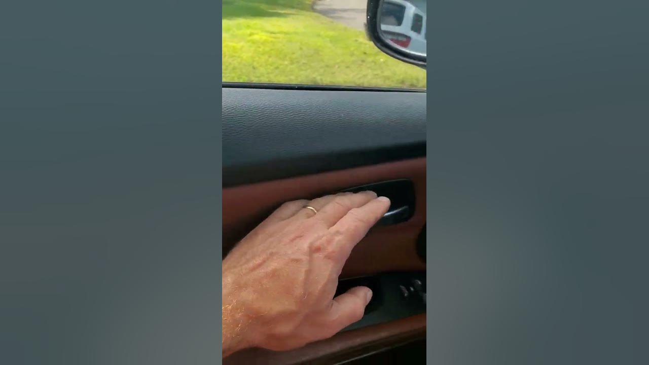 Stuck Inside BMW! Door handle not working! How to get out! And what is