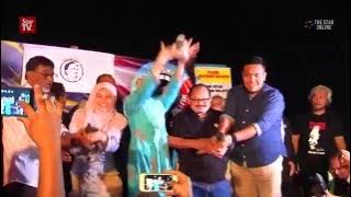 Large crowd at Himpunan Bebaskan Anwar
