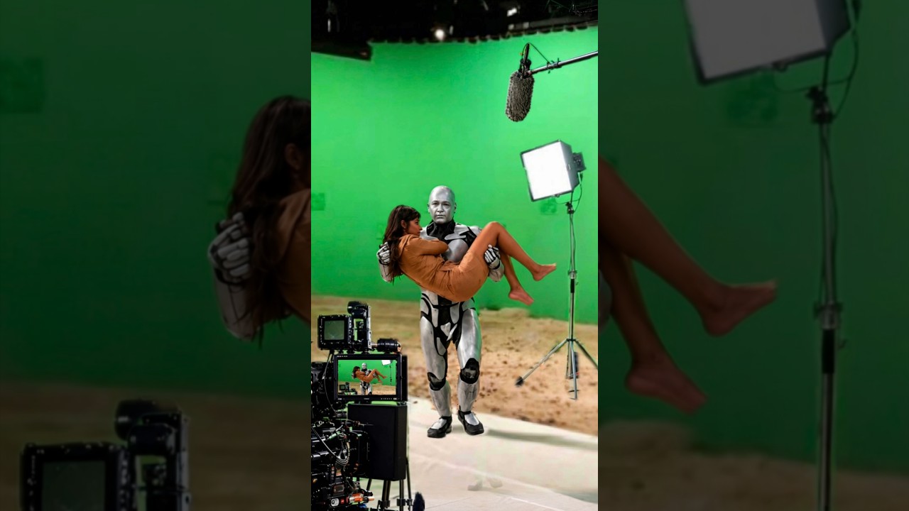 Robot Movie Behind the Scenes | Robot Movie Shooting #movie #shorts